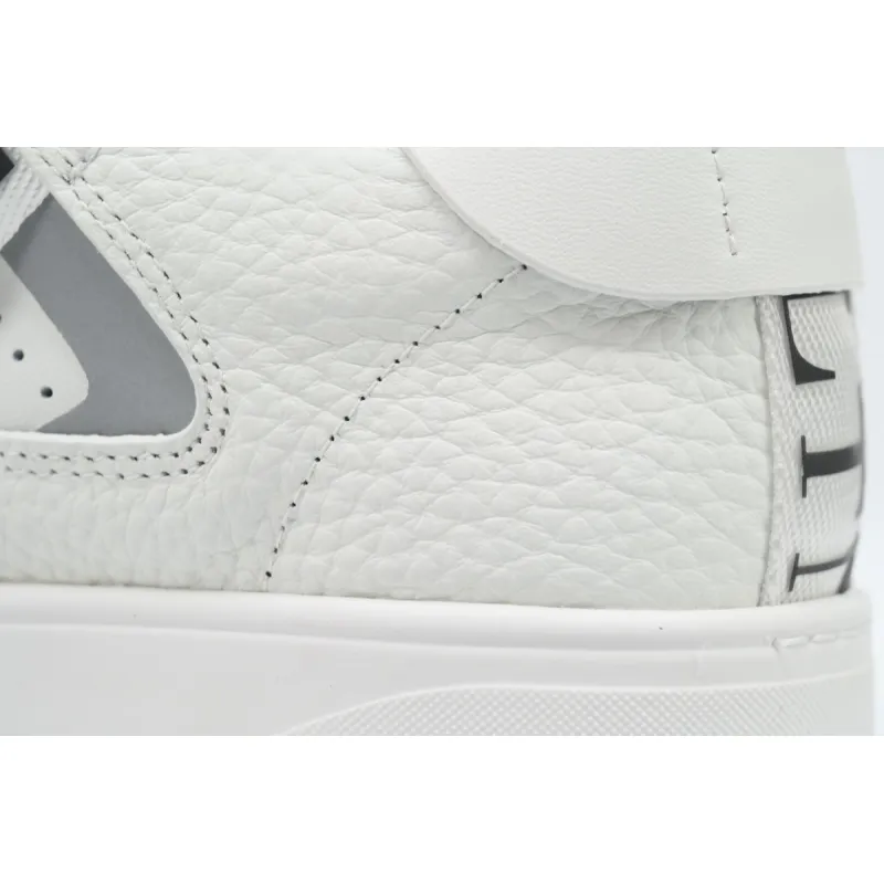 Valentino Garavani Men's VL7 Web Logo Low-Top Sneakers White Black