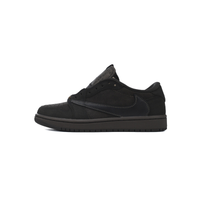 PK God Batch Travis Scott x Air Jordan 1 Low OG SP-T Velvet Brown DM7866-202 01