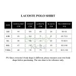 Lacoste Men's Tall Fitl.12.12 Polo Shirt CK0826