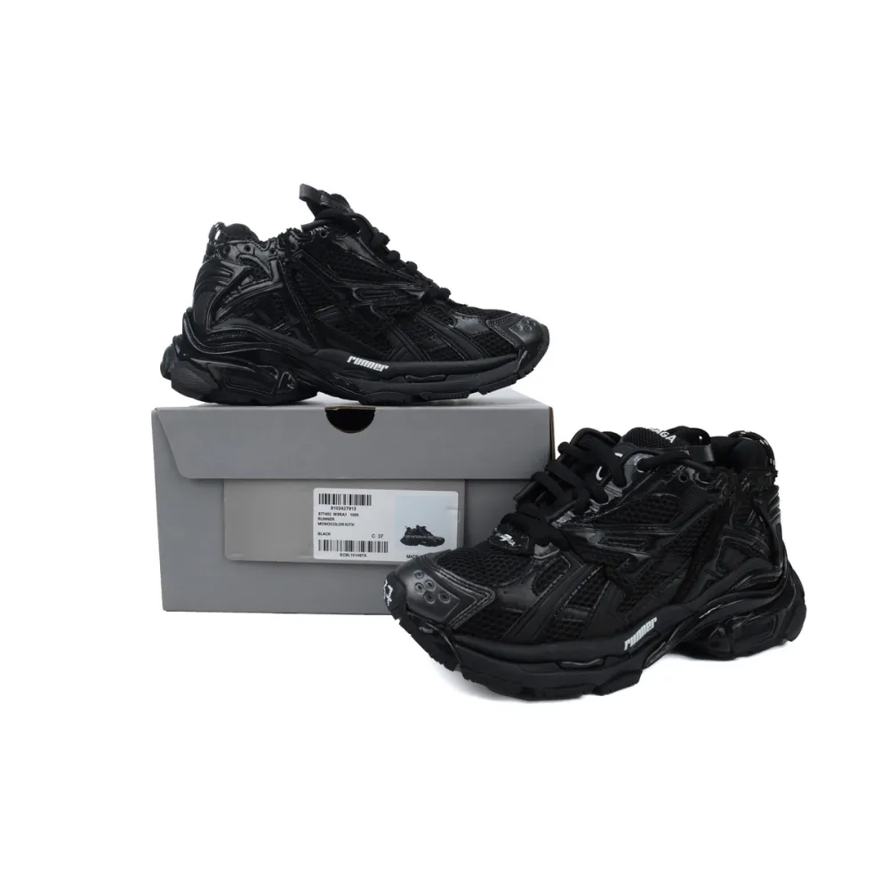 Balenciaga Runner Sneaker Black 656065 W3RA1 1000