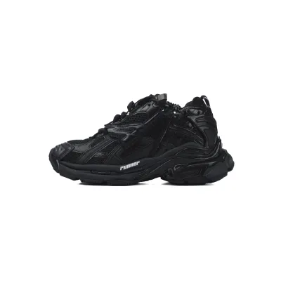 Balenciaga Runner Sneaker Black 656065 W3RA1 1000 01