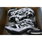 Balenciaga Runner Sneaker Black White 677403 Q3RB2 9010
