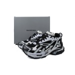 Balenciaga Runner Sneaker Black White 677403 Q3RB2 9010