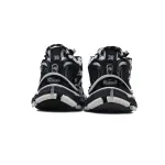 Balenciaga Runner Sneaker Black White 677403 Q3RB2 9010