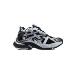 Balenciaga Runner Sneaker Black White 677403 Q3RB2 9010