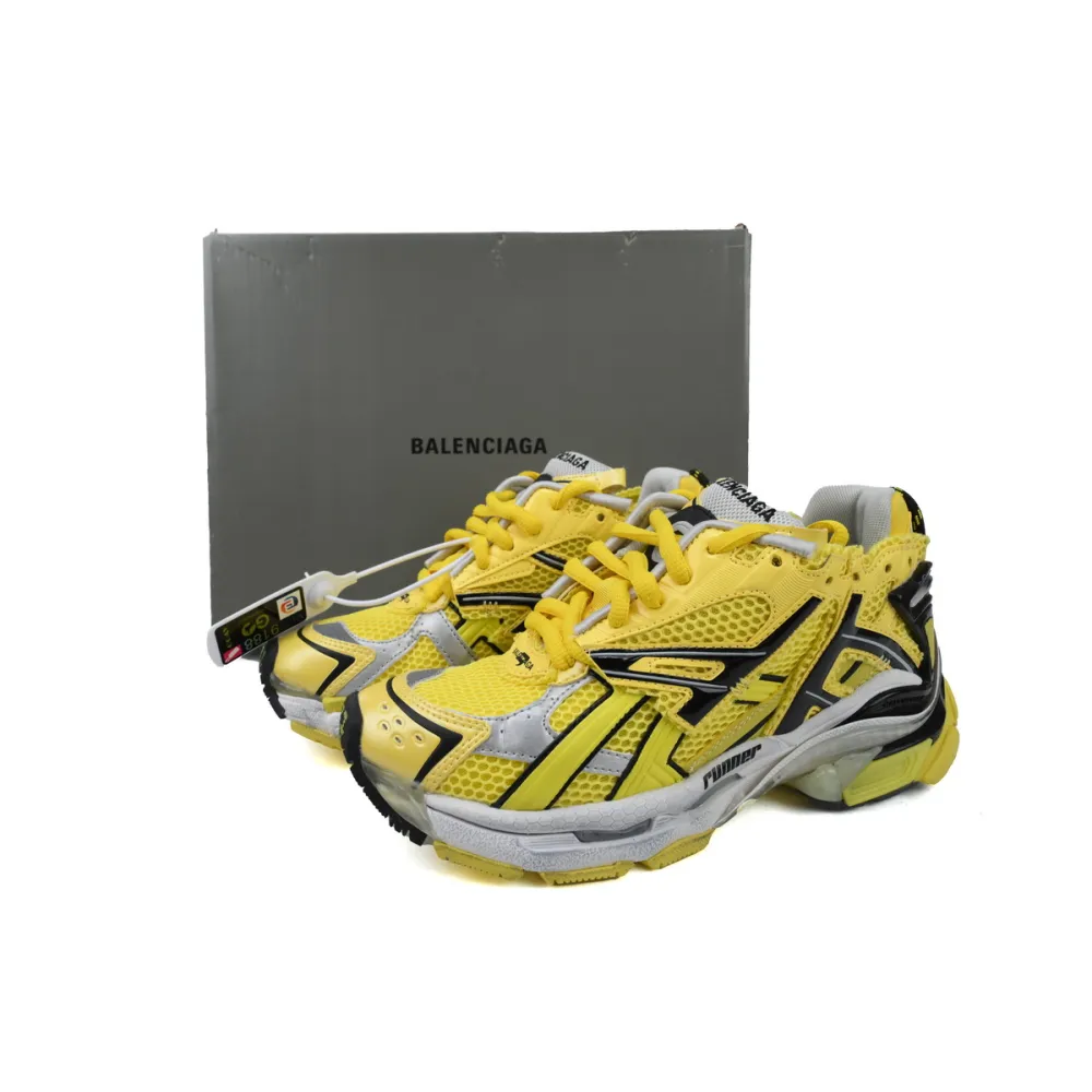 Balenciaga Runner Sneaker Black Yellow 677402 W2RJ5 2006
