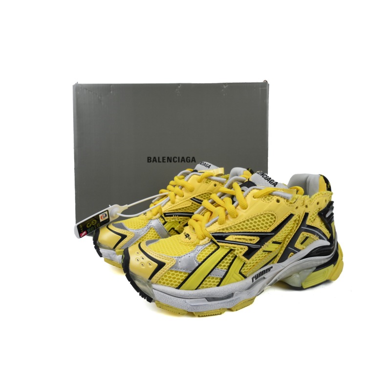 Balenciaga Runner Sneaker Black Yellow 677402 W2RJ5 2006