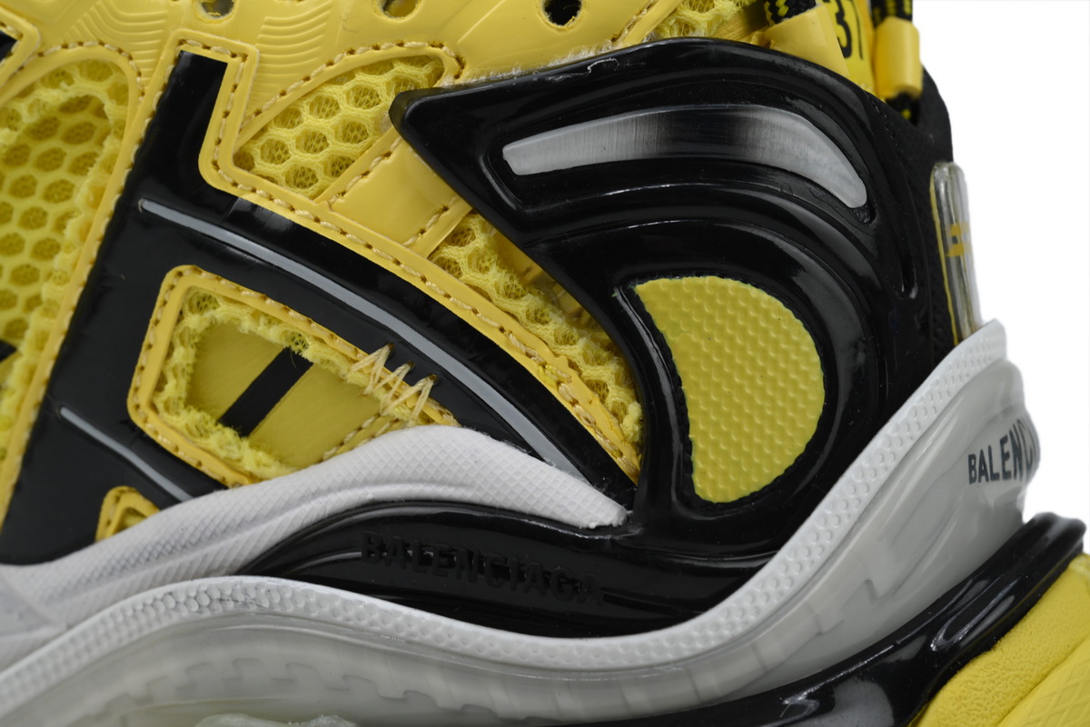 Balenciaga Runner Sneaker Black Yellow 677402 W2RJ5 2006