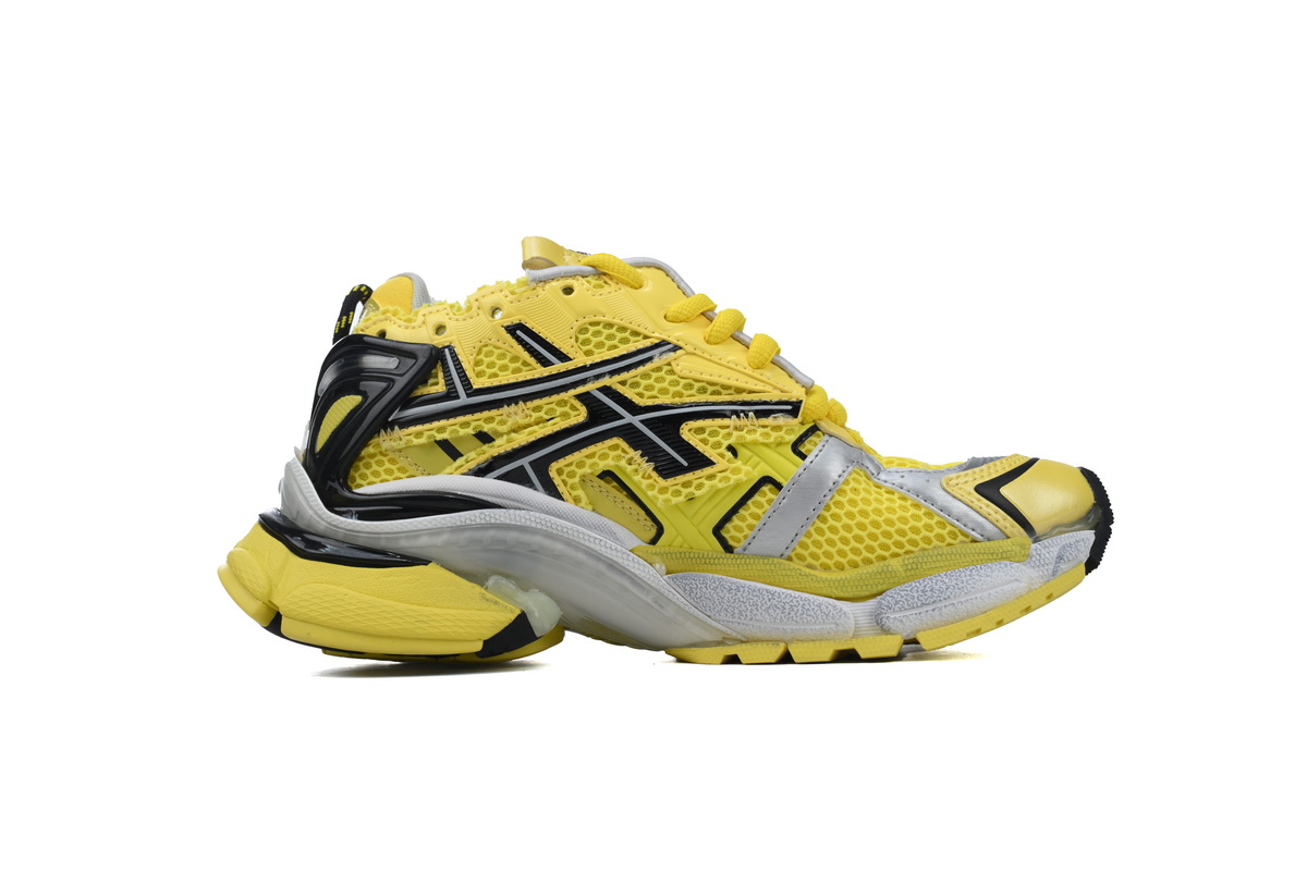 Balenciaga Runner Sneaker Black Yellow 677402 W2RJ5 2006