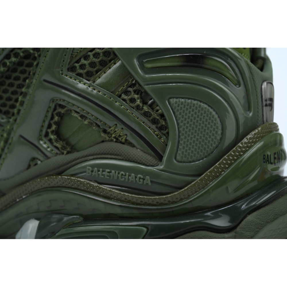 Balenciaga Runner Sneaker Dark Green 677403 W3RB1 3031