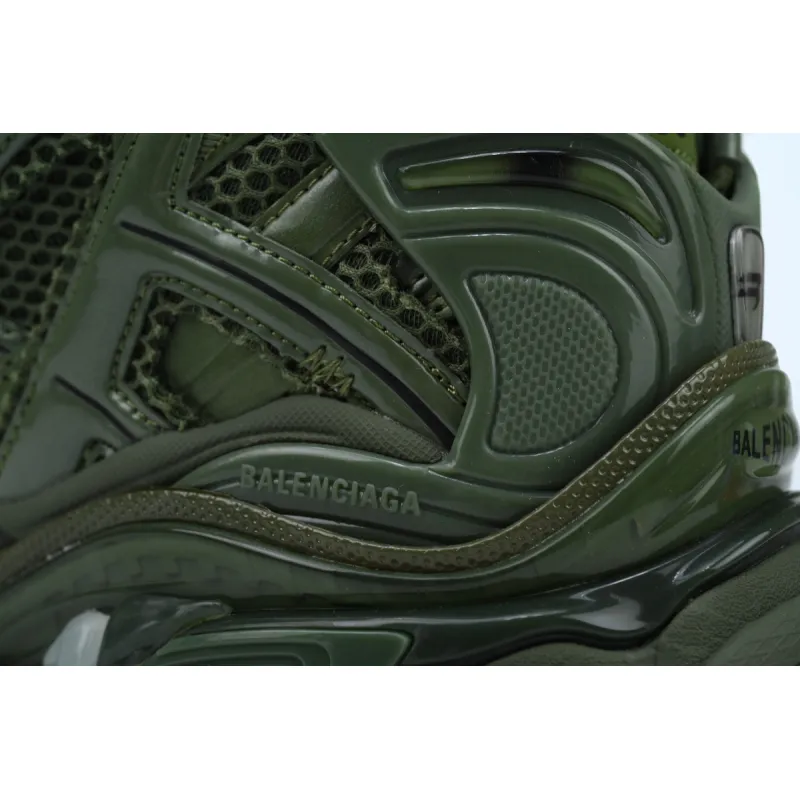 Balenciaga Runner Sneaker Dark Green 677403 W3RB1 3031