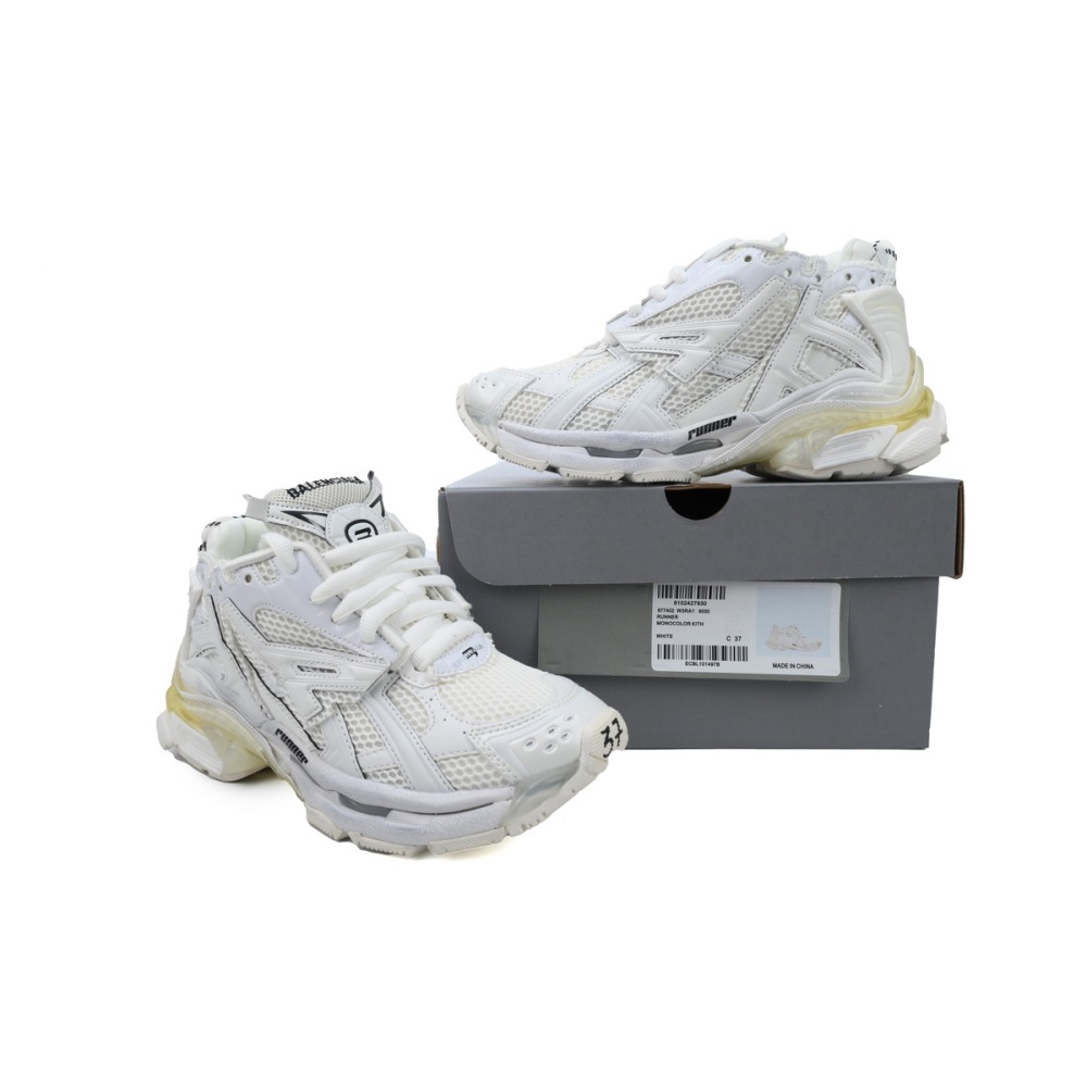 Balenciaga Runner Sneaker White 677402 W3RB1 9000