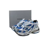 Balenciaga Runner Sneaker White Blue 677403 W3RB3 4912