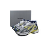 Balenciaga Runner Sneaker White Blue Yellow Grey Black 677403 W2RN1 0080