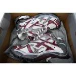 Balenciaga Runner Sneaker White Wine Red 677403 W3RB3 9069