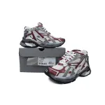 Balenciaga Runner Sneaker White Wine Red 677403 W3RB3 9069