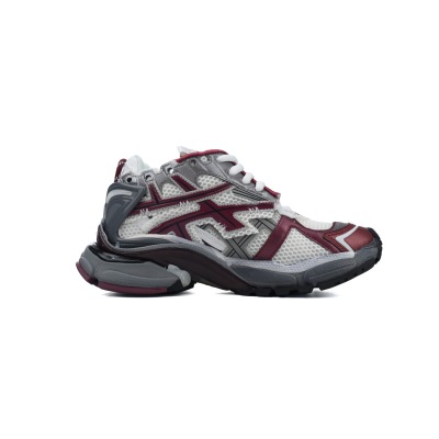 Balenciaga Runner Sneaker White Wine Red 677403 W3RB3 9069 02