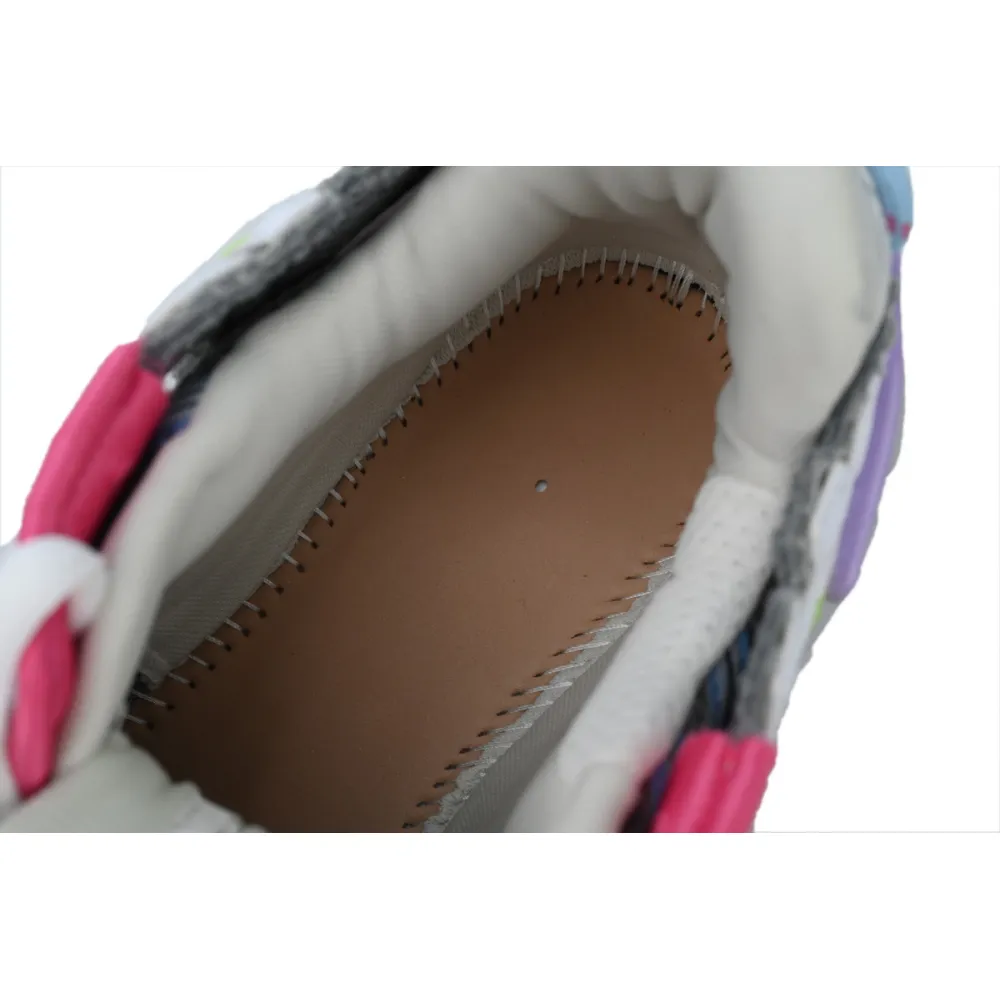 Balenciaga Runner Sneaker White Yellow Purple 677403 W3RBB 9069