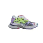 Balenciaga Runner Sneaker White Yellow Purple 677403 W3RBB 9069