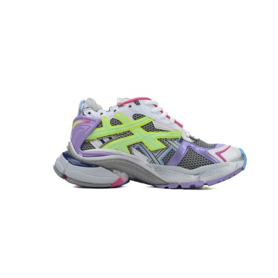 Balenciaga Runner Sneaker White Yellow Purple 677403 W3RBB 9069 02