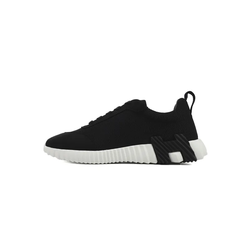Hermes Bouncing Sneaker Black And White 
