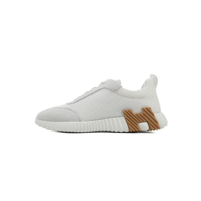 Hermes Bouncing Sneaker Grey Orange