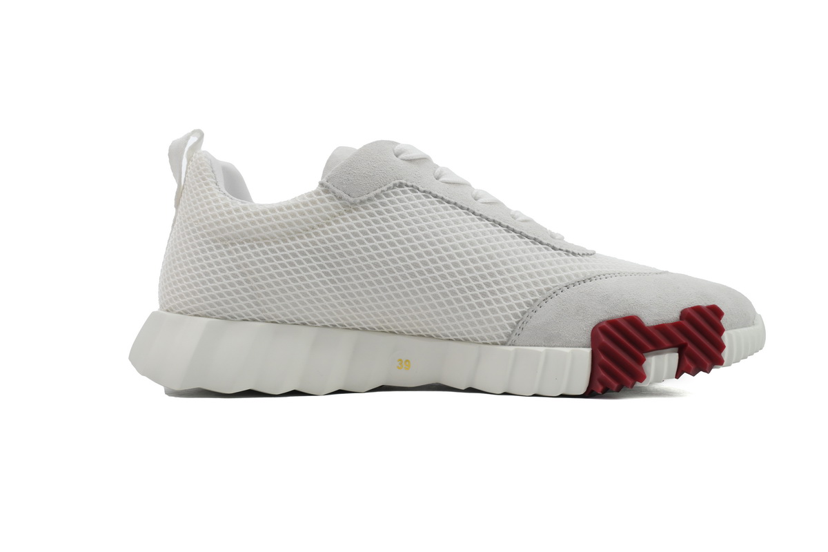 Hermes Bouncing Sneaker Grey Orange