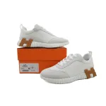 Hermes Bouncing Sneaker Grey Orange