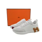 Hermes Bouncing Sneaker Grey Orange