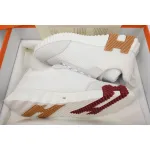 Hermes Bouncing Sneaker Grey Orange