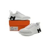 Hermes Bouncing Sneaker Grey White