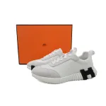 Hermes Bouncing Sneaker Grey White