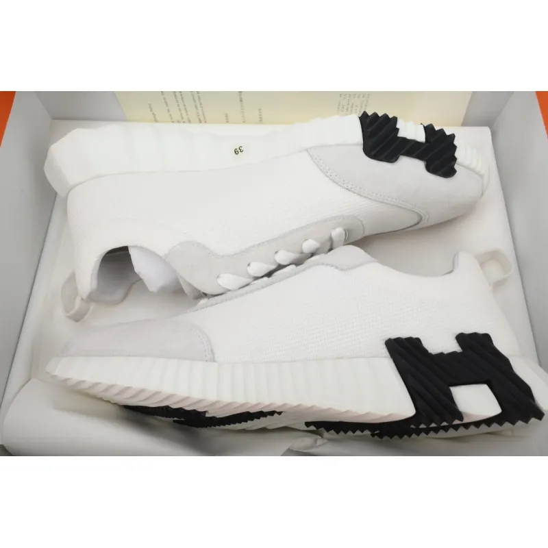 Hermes Bouncing Sneaker Grey White