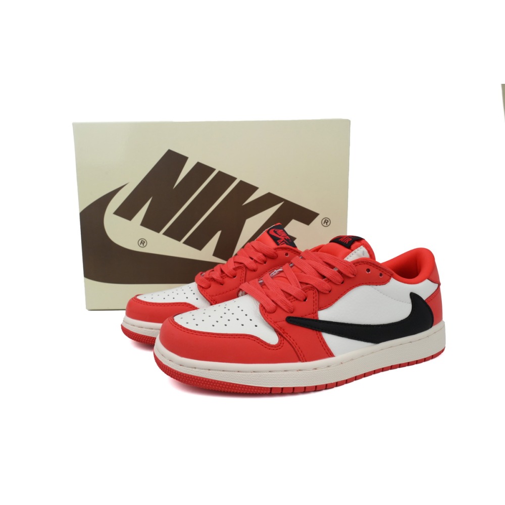 LJR Batch Air Jordan 1 Low Travis Scott  Red DM7688-100