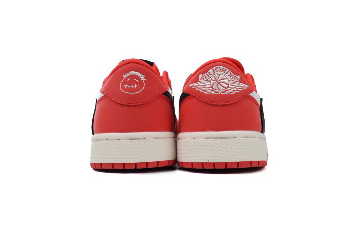 LJR Batch Air Jordan 1 Low Travis Scott  Red DM7688-100
