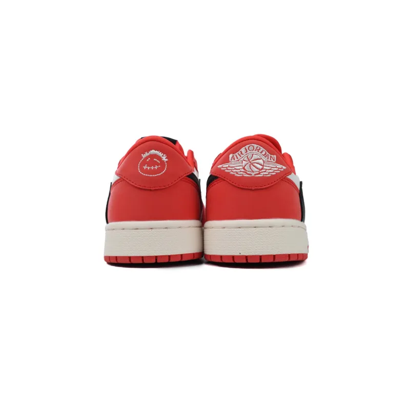 LJR Batch Air Jordan 1 Low Travis Scott  Red DM7688-100