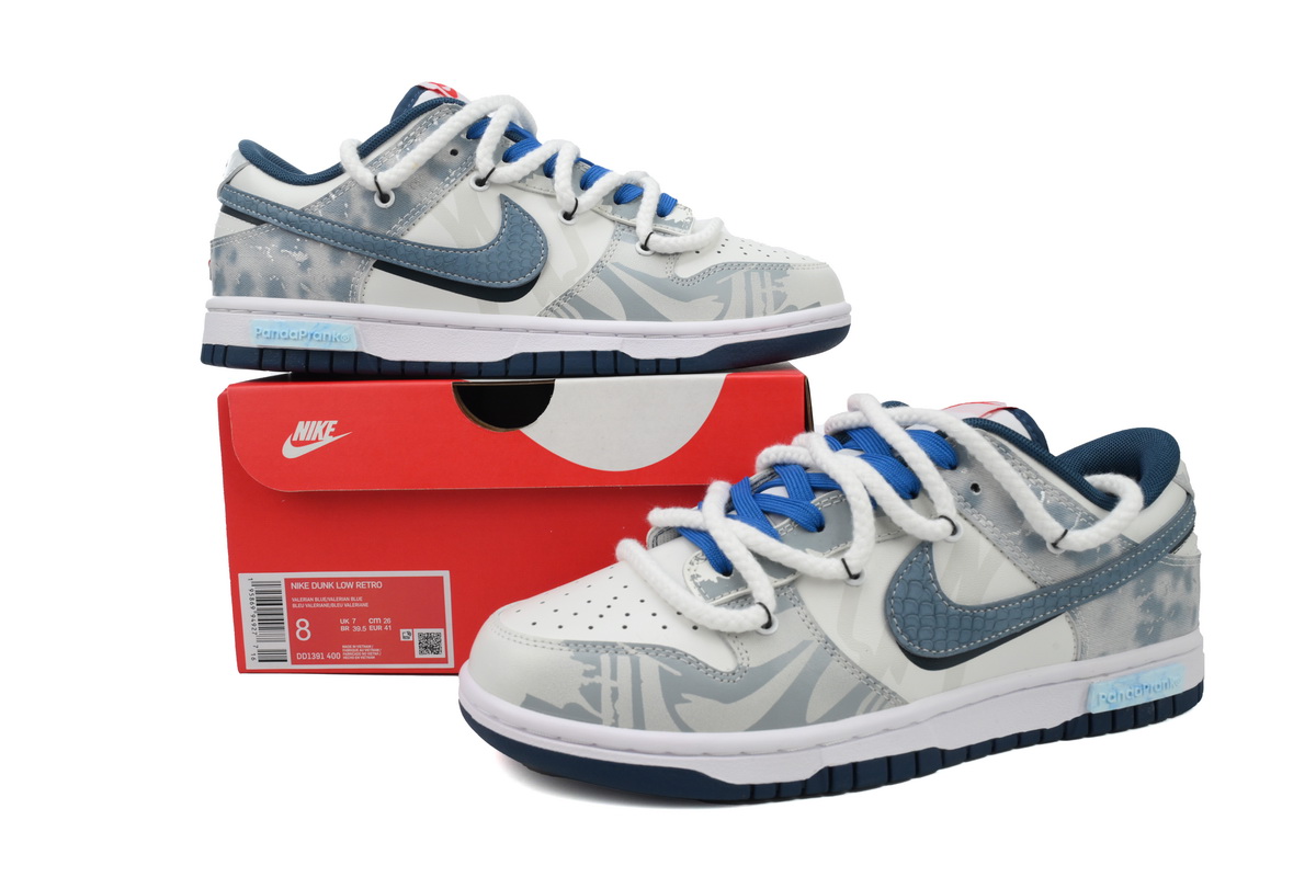 Ljr Batch Nike Dunk Low Silver Dragon DD1391-400