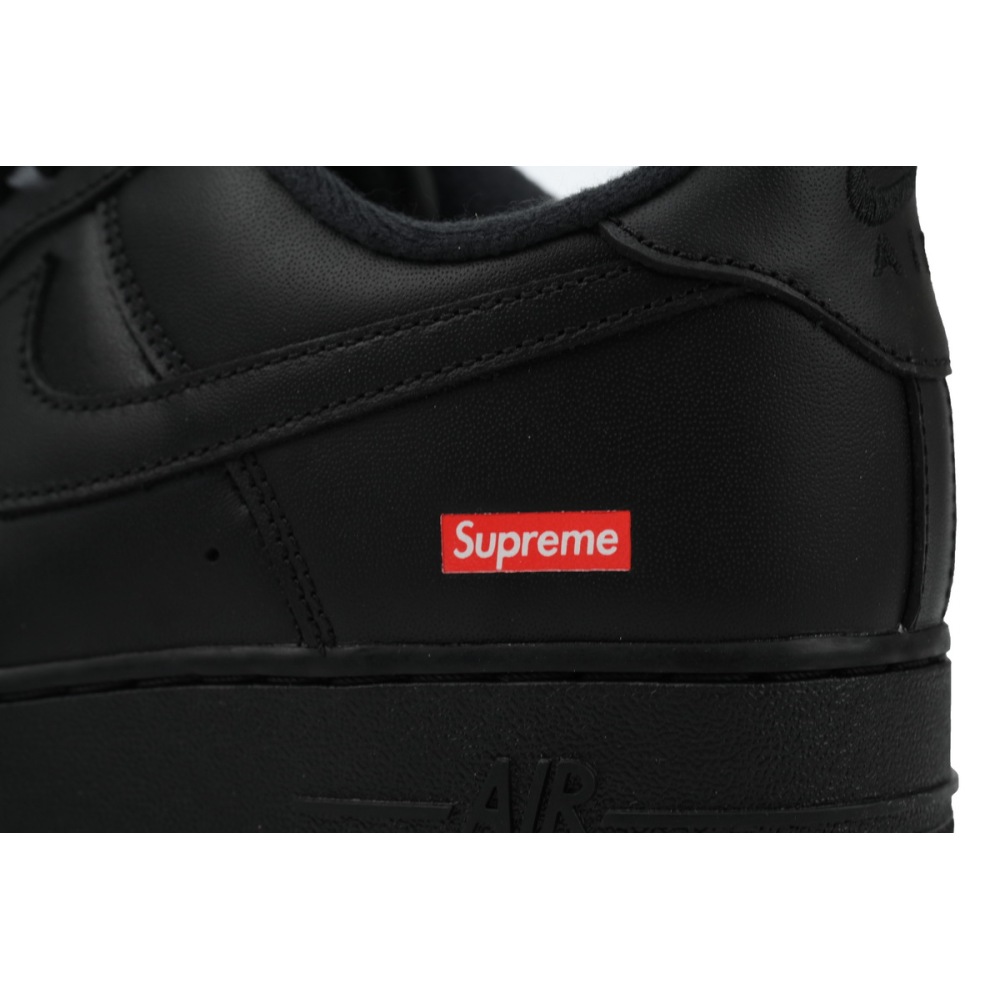 LJR Batch Supreme x Air Force 1 Low Black CU9225-001
