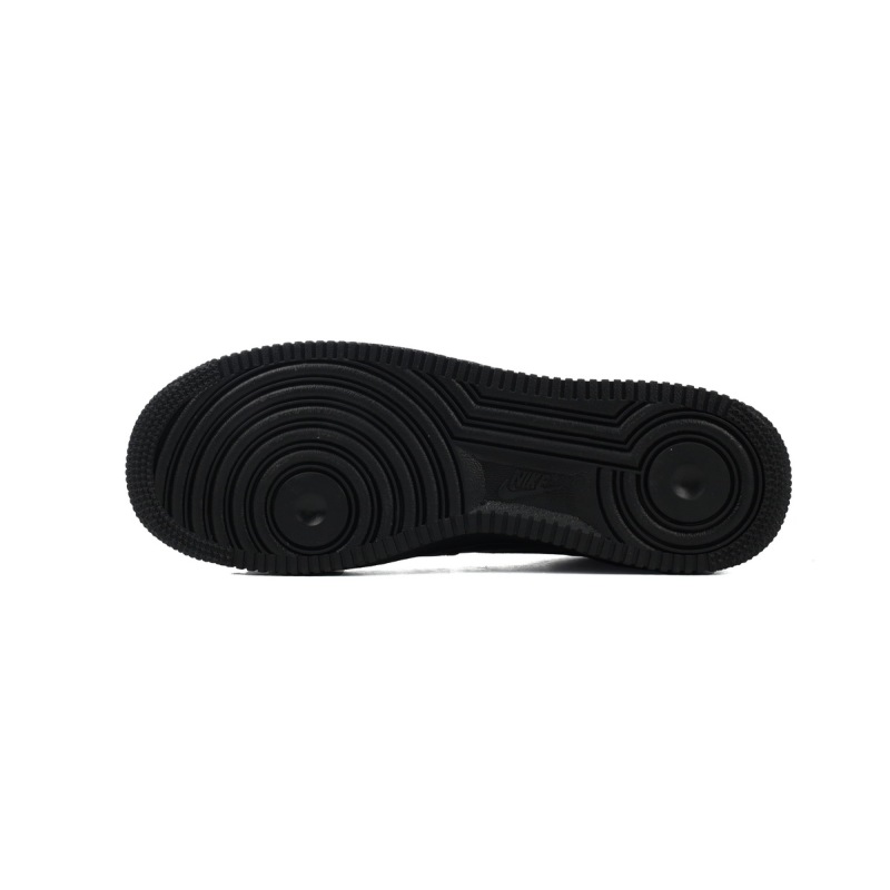 LJR Batch Supreme x Air Force 1 Low Black CU9225-001