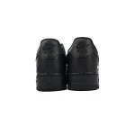 LJR Batch Supreme x Air Force 1 Low Black CU9225-001