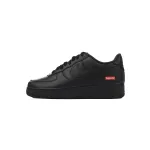 LJR Batch Supreme x Air Force 1 Low Black CU9225-001