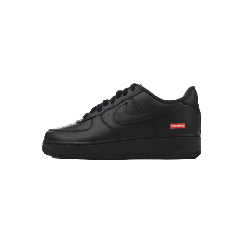 LJR Batch Supreme x Air Force 1 Low Black CU9225-001