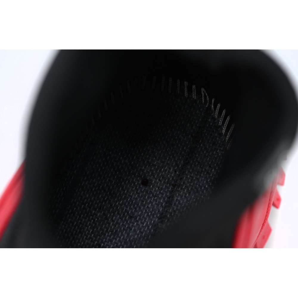 Moncler Trailgrip Leather Sneaker Black And Red J109B4M 00060 M3809P