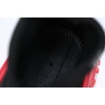 Moncler Trailgrip Leather Sneaker Black And Red J109B4M 00060 M3809P