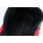 Moncler Trailgrip Leather Sneaker Black And Red J109B4M 00060 M3809P