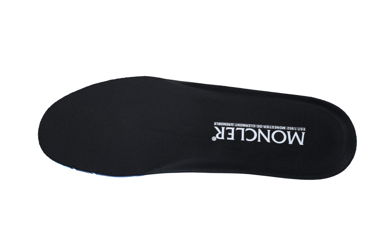 Moncler Trailgrip Leather Sneaker Black And Red J109B4M 00060 M3809P