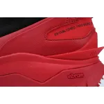 Moncler Trailgrip Leather Sneaker Black And Red J109B4M 00060 M3809P