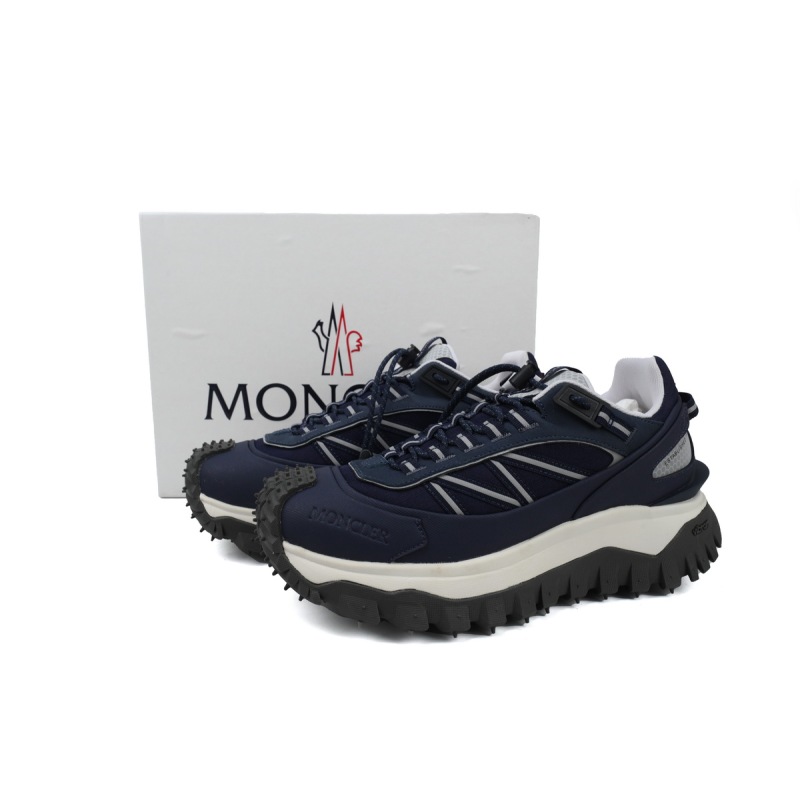 Moncler Trailgrip Panelled Sneaker Navy Blue J109A4 M00110 M424877B