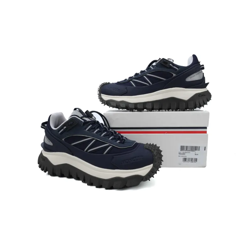 Moncler Trailgrip Panelled Sneaker Navy Blue J109A4 M00110 M424877B