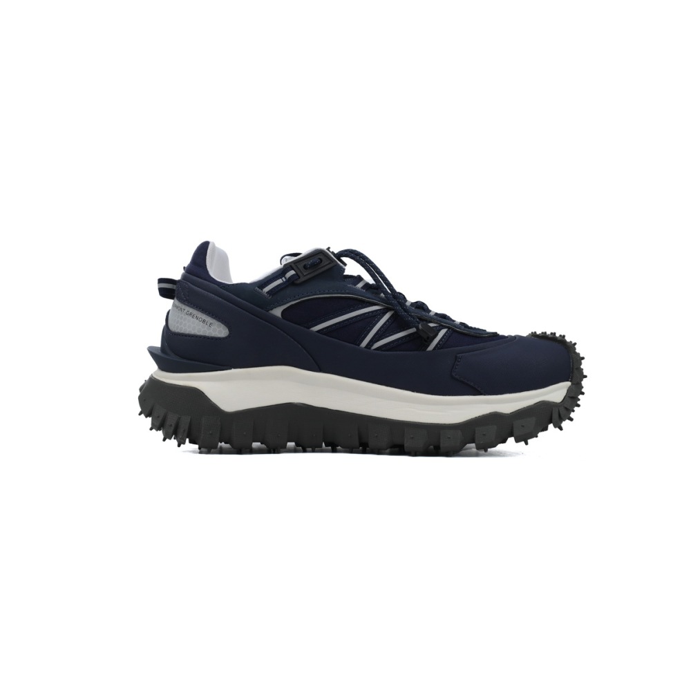 Moncler Trailgrip Panelled Sneaker Navy Blue J109A4 M00110 M424877B